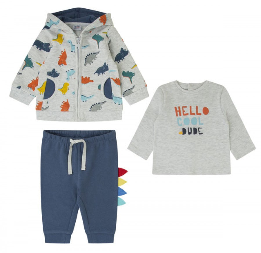 Chándal dinosaurios 3 piezas