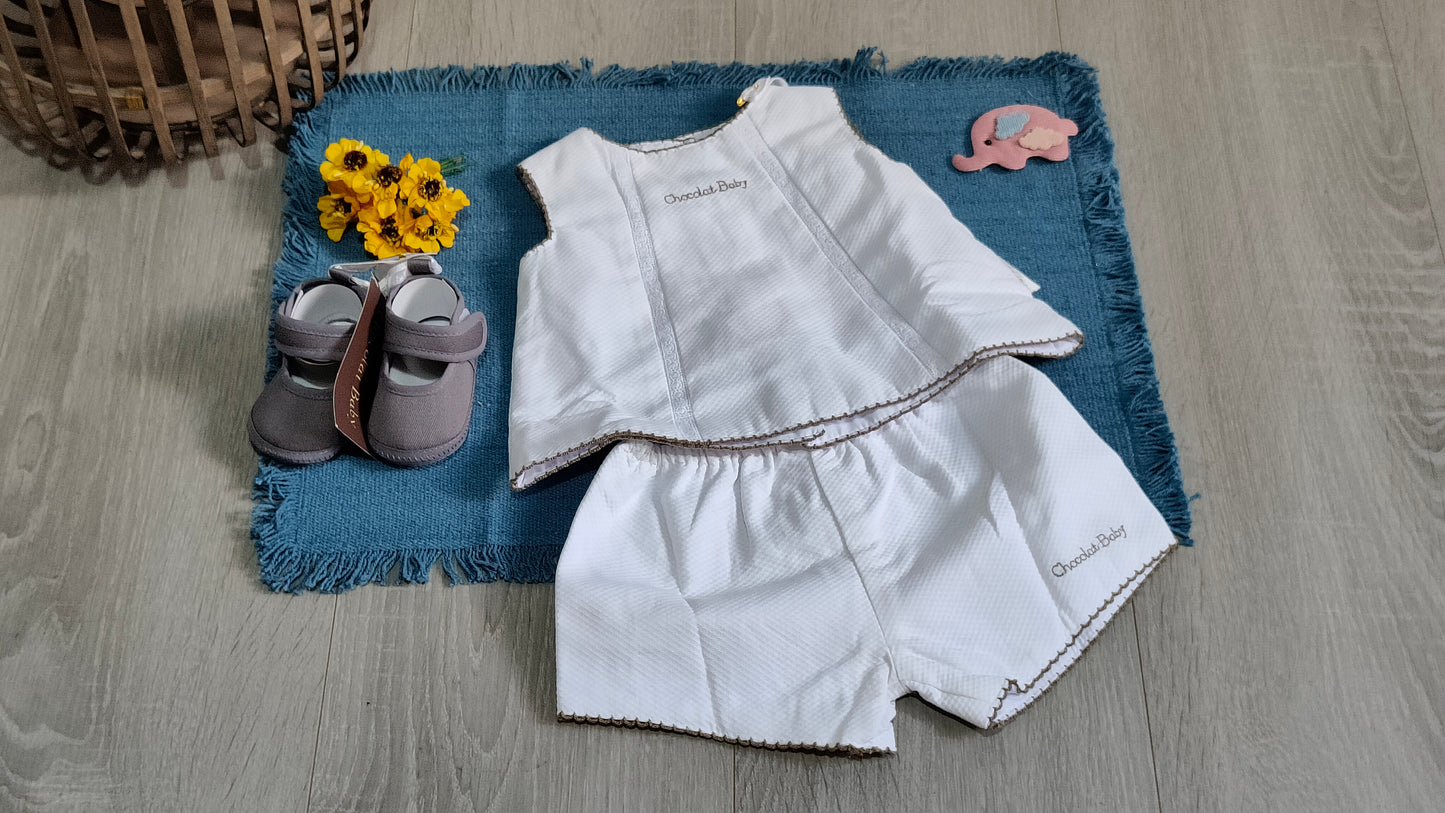 Conjunto manga corta y pantalon corto